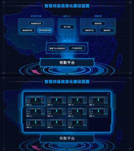 源文件下载【智慧城市可视化蓝图】编号：39660022545741894