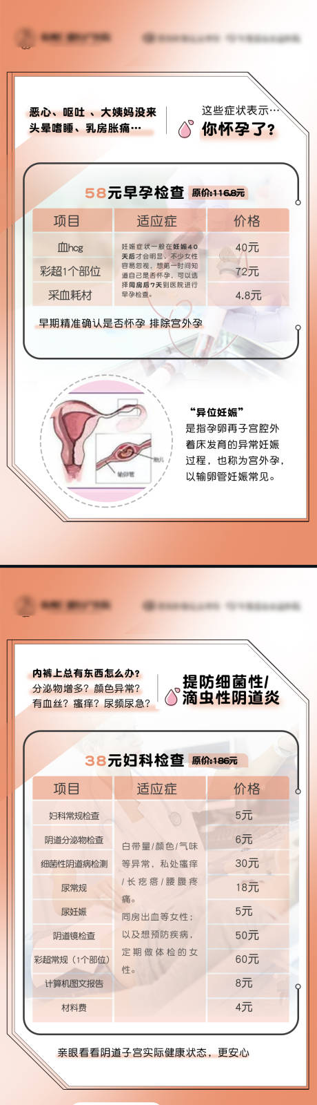 源文件下载【妇科宫颈科普早孕海报图】编号：53000022777466060