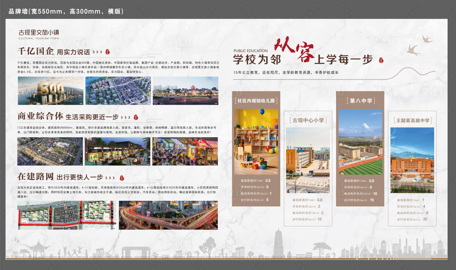 源文件下载【地产配套学校价值品牌墙】编号：25610022573651566