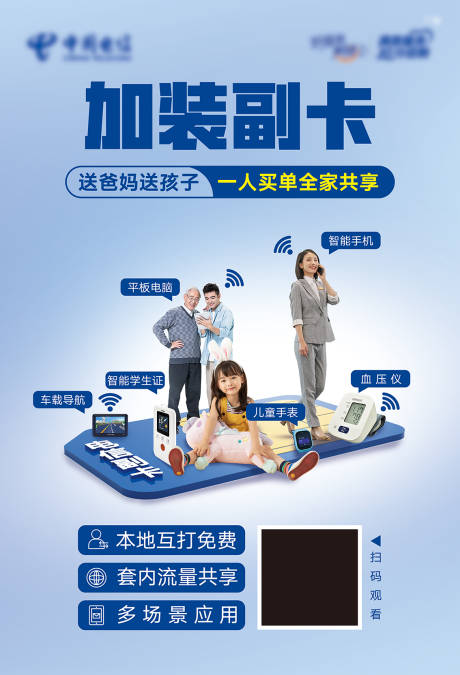 源文件下载【电信副卡 】编号：54850022350357732