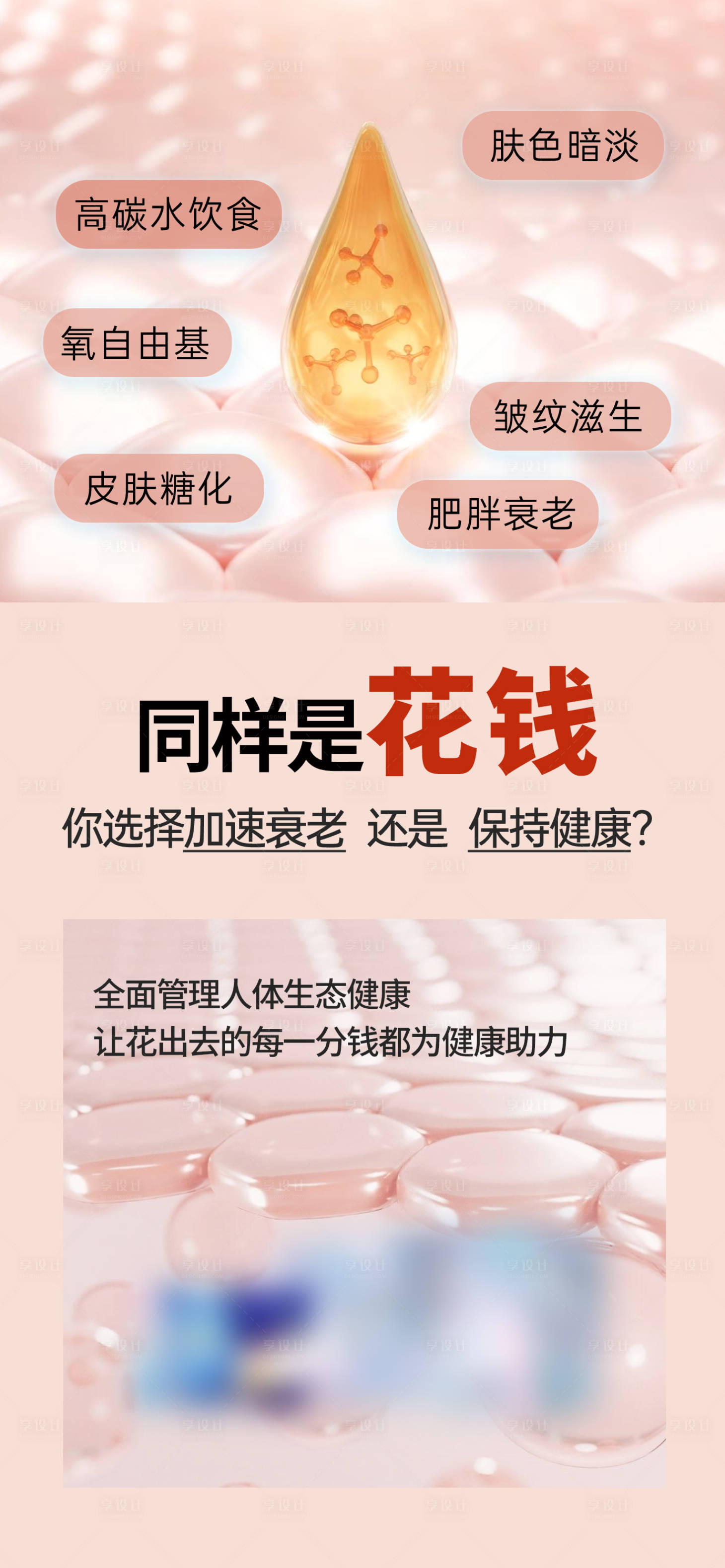 源文件下載【享設計】搜索編號：36570022866626558【抗衰產品海報】