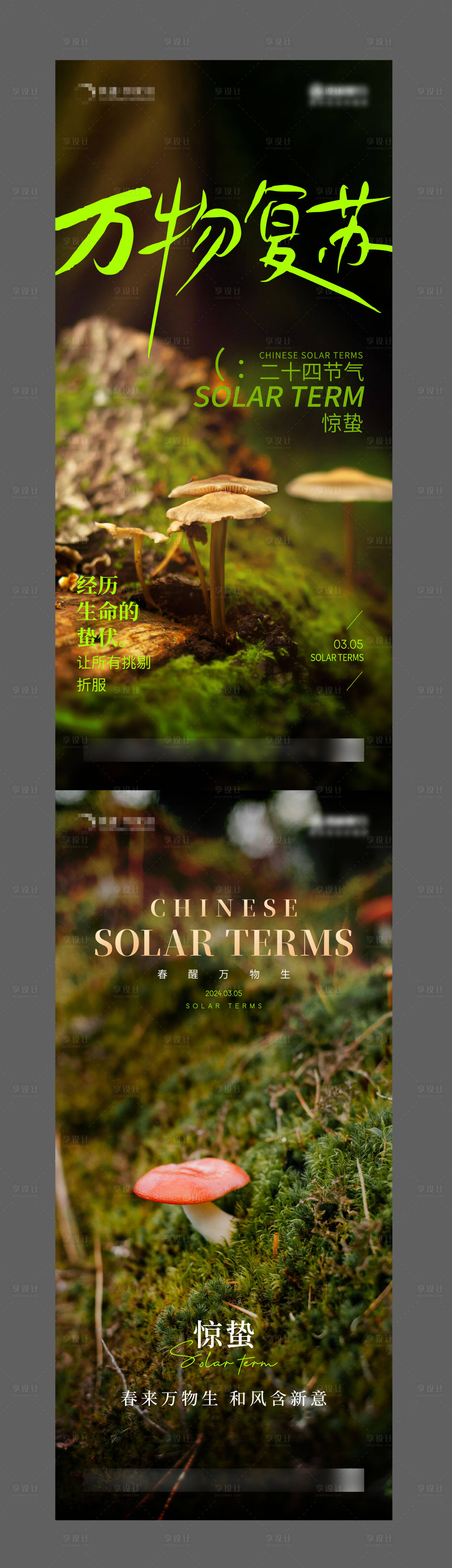 源文件下载【享设计】搜索编号：12030022192921765【惊蛰海报】