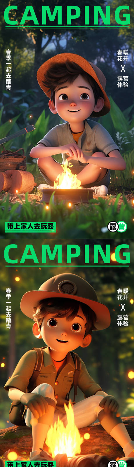 源文件下載【享設(shè)計(jì)】搜索編號(hào)：30050022741037712【春季露營(yíng)系列海報(bào)】
