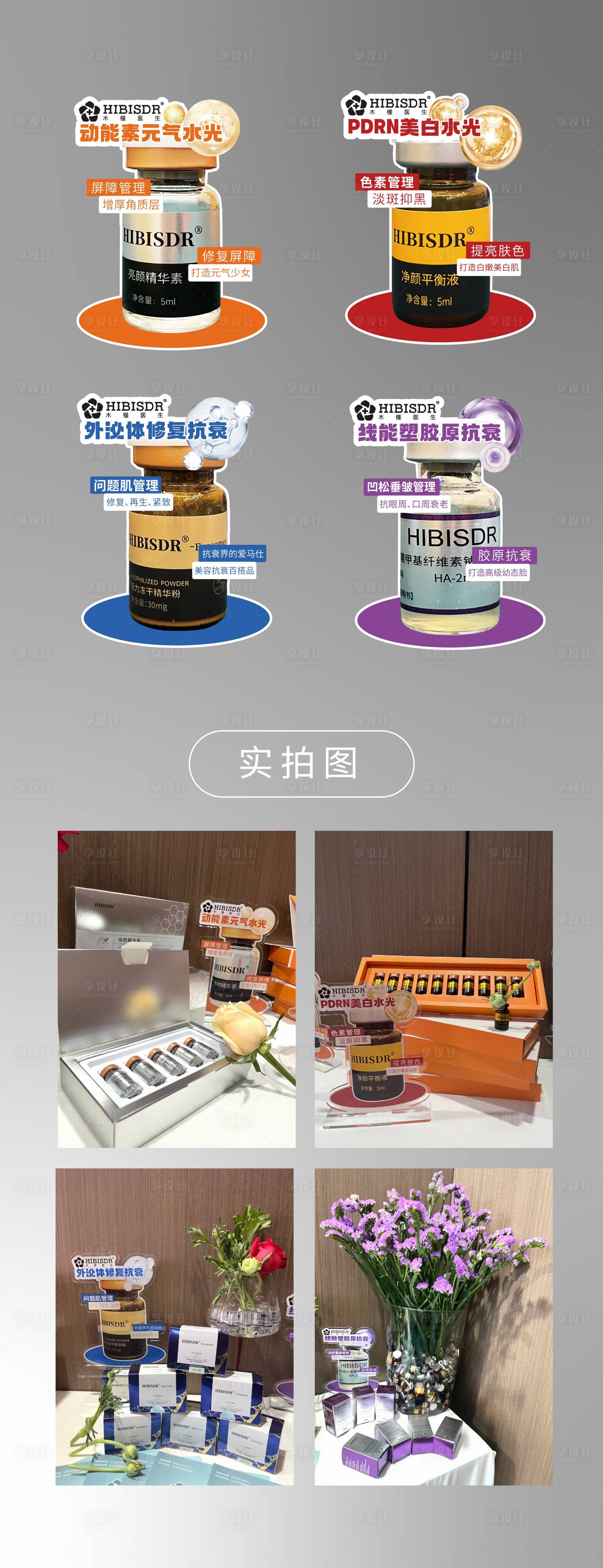 源文件下載【享設計】搜索編號：14940022332358089【醫美瓶子美陳】