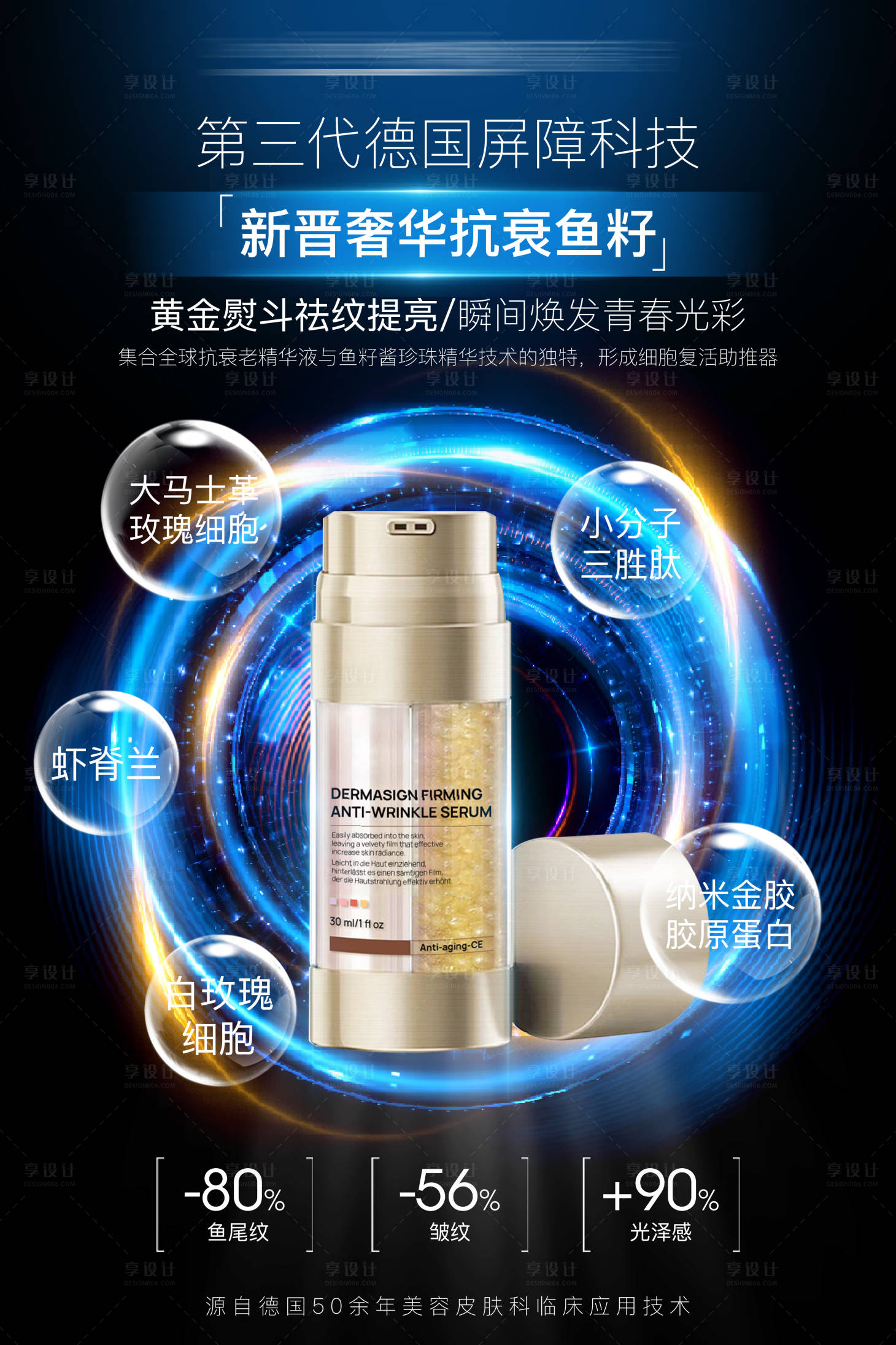 源文件下载【享设计】搜索编号：35450022234847767【护肤海报】