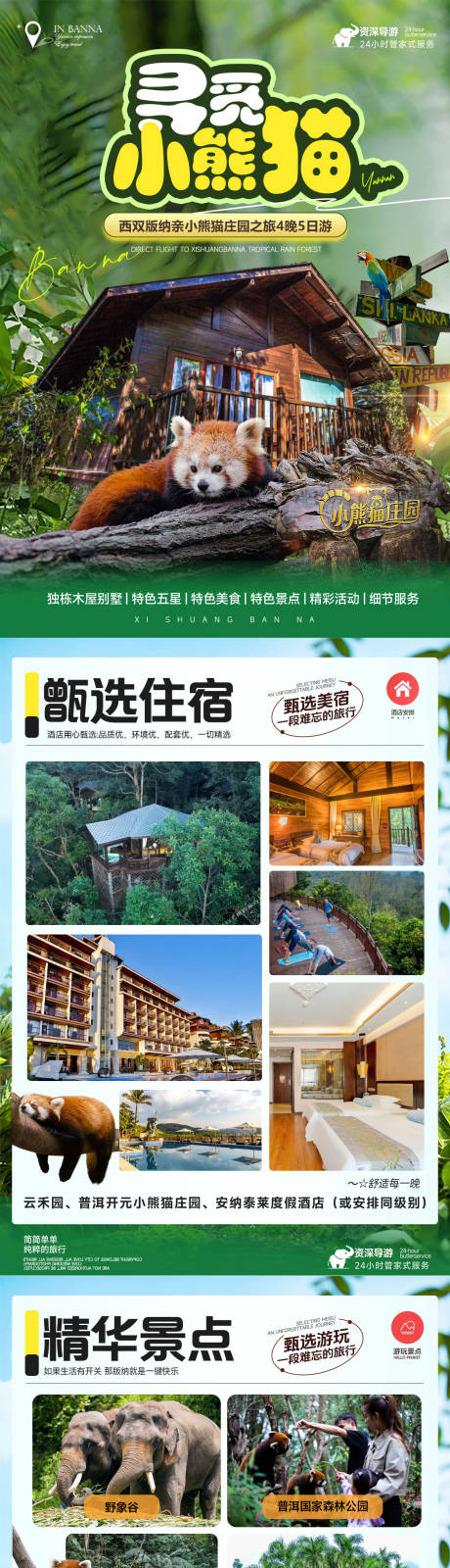 源文件下载【寻觅小熊猫旅游长图】编号：16510022317905313