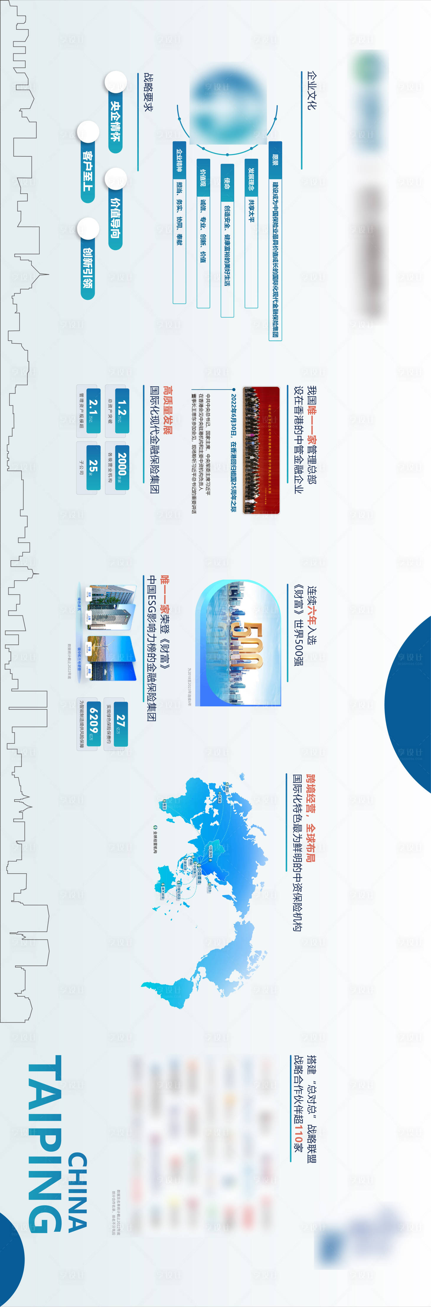 源文件下载【企业宣传展示文化墙背景板】编号：92580022242024128