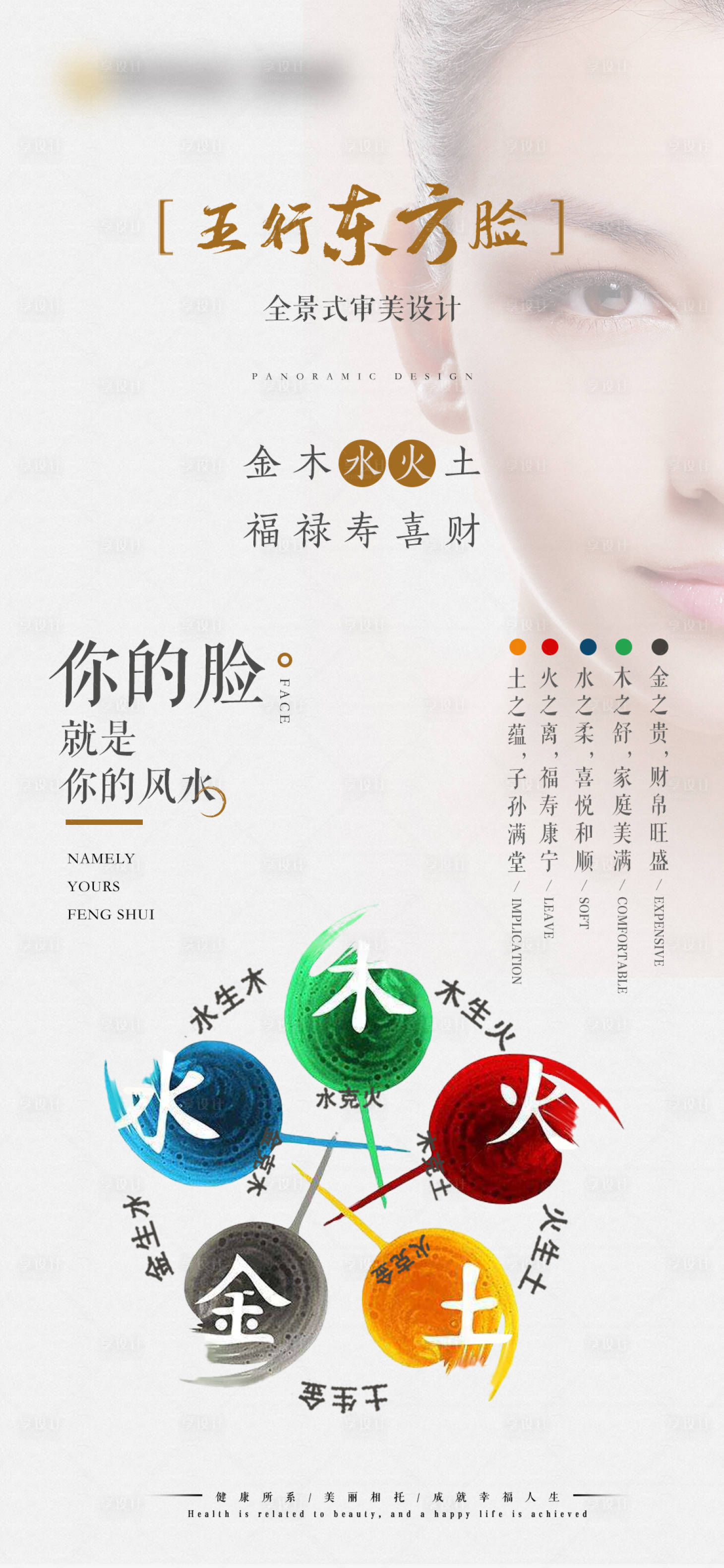 源文件下载【享设计】搜索编号：66060022606362117【医美海报】