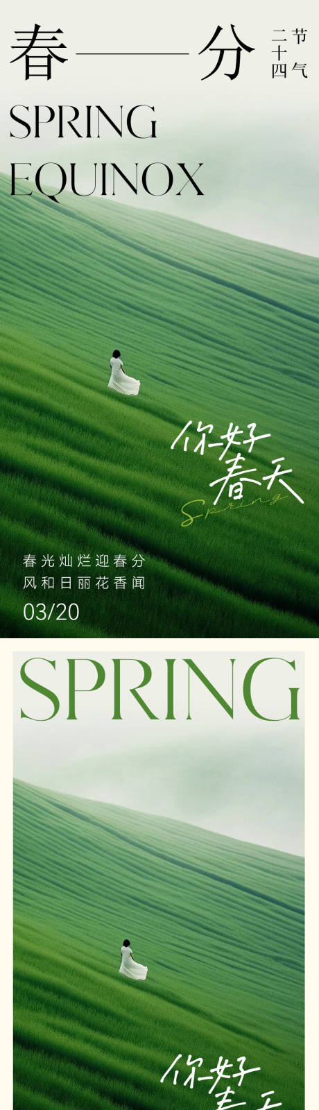 源文件下载【春分海报】编号：65900022377086805