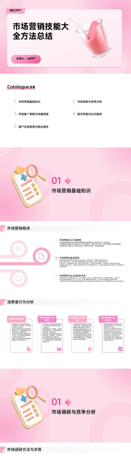 源文件下载【市场营销技能大全方法总结PPT】编号：65810022514671508