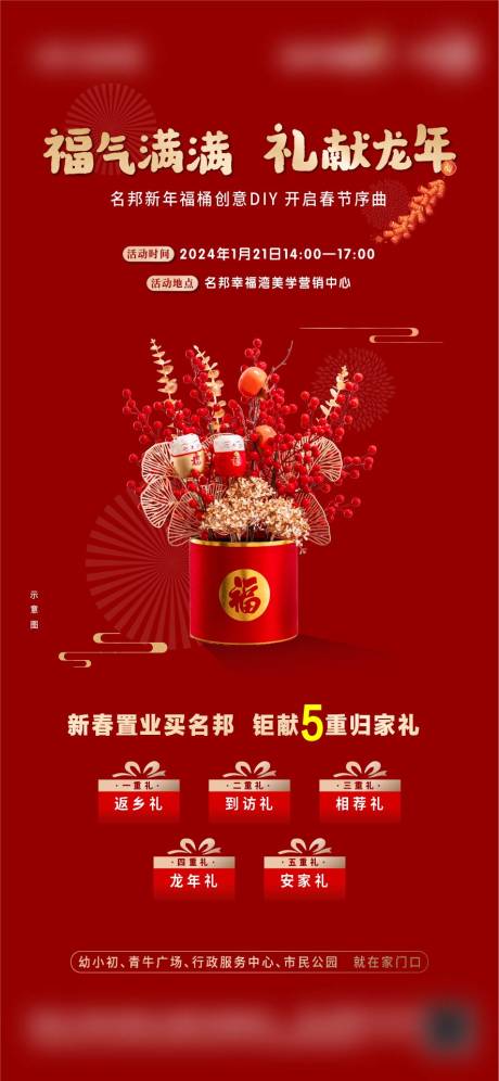 源文件下載【享設計】搜索編號：12940022334767211【地產福桶海報】