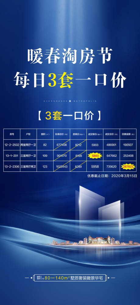 源文件下载【地产特价房海报】编号：33750022669293684