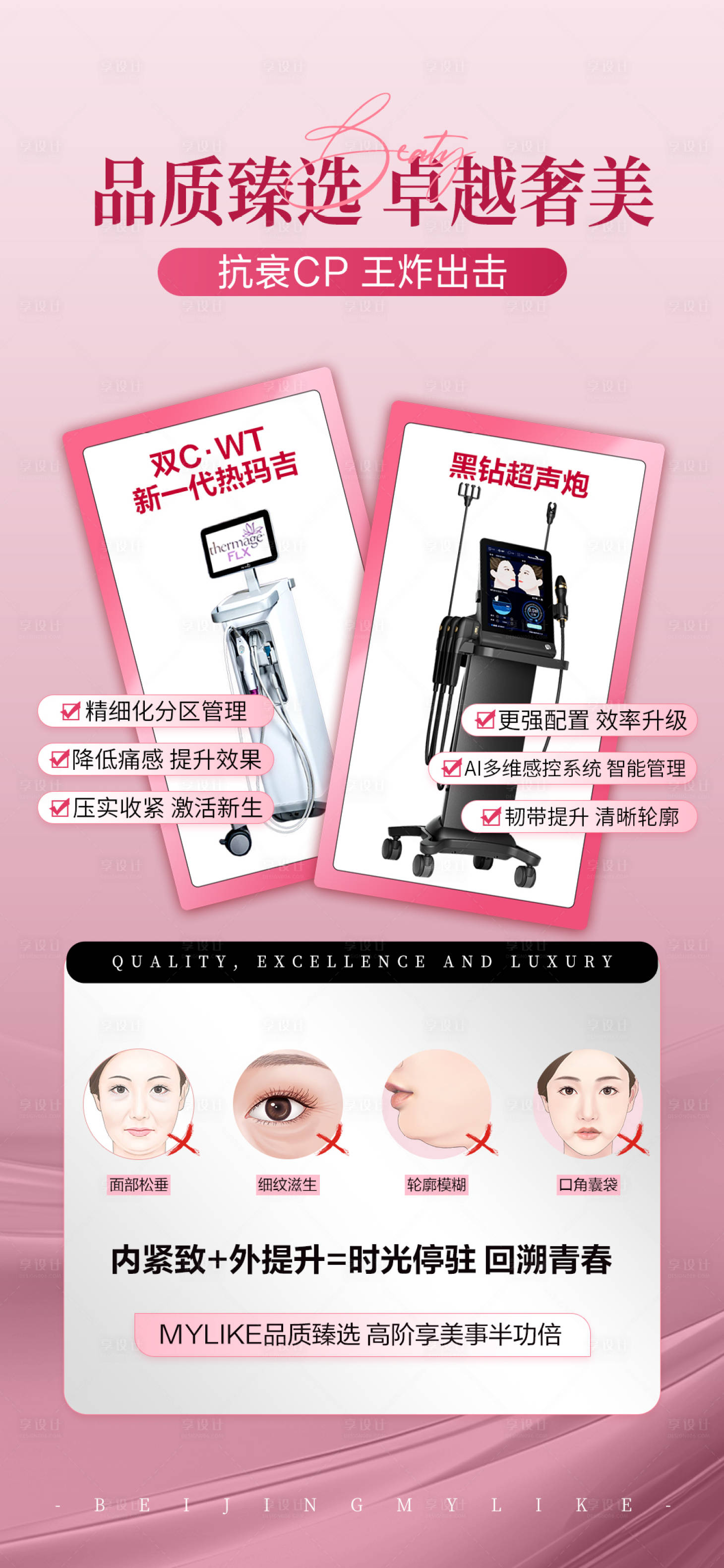 源文件下載【享設(shè)計(jì)】搜索編號(hào)：30750022690296206【醫(yī)美抗衰儀器宣傳海報(bào)】