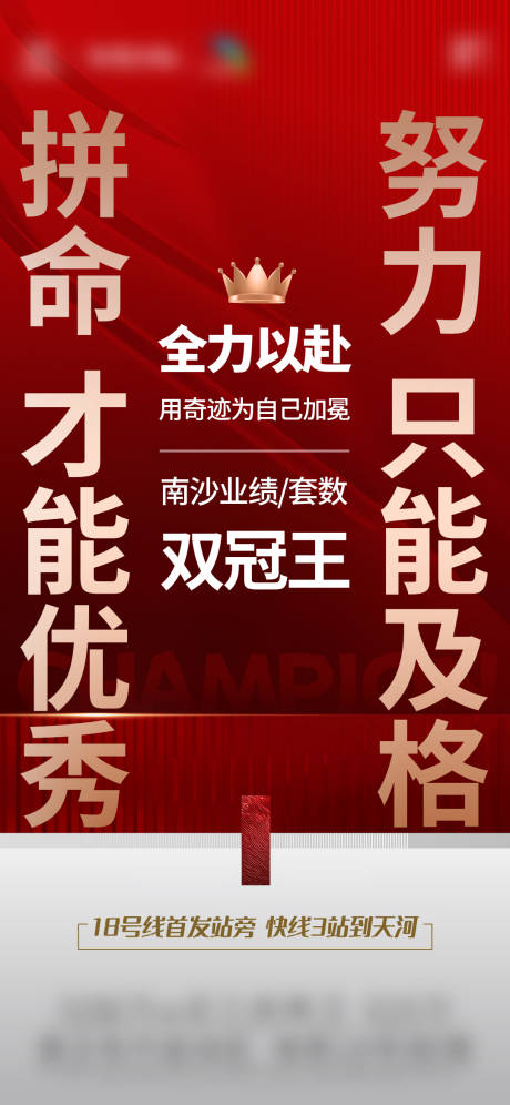 源文件下載【地產大字報雞血海報】編號：36340022524329917