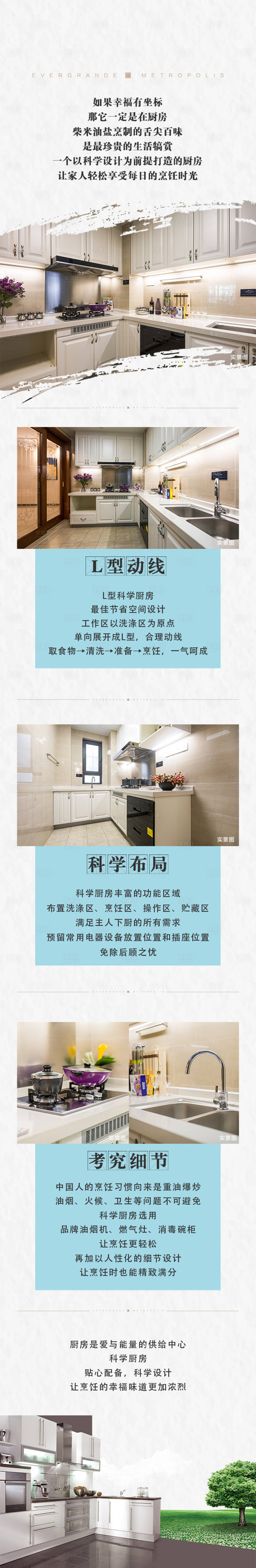 源文件下载【享设计】搜索编号：10250022830856021【地产厨房卖点长图】