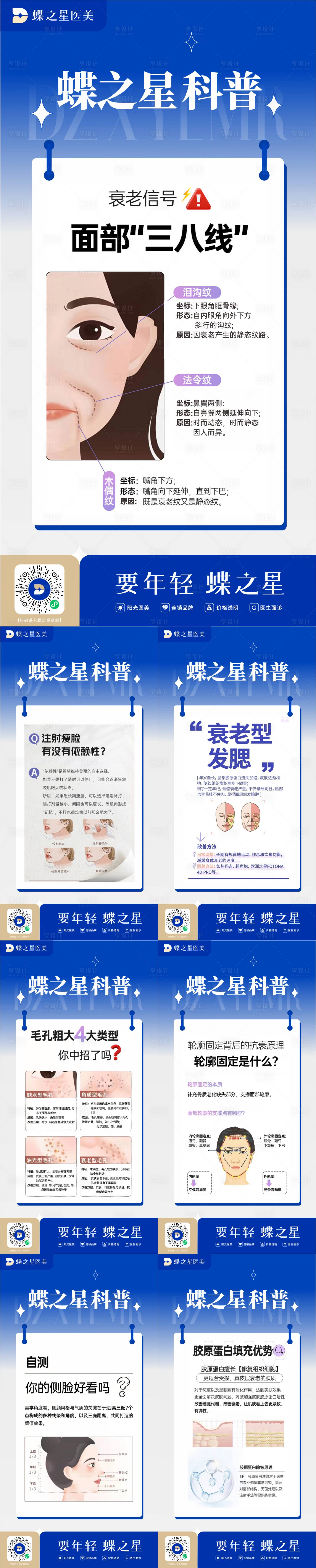源文件下載【醫(yī)美科普系列海報】編號：77520022436319511