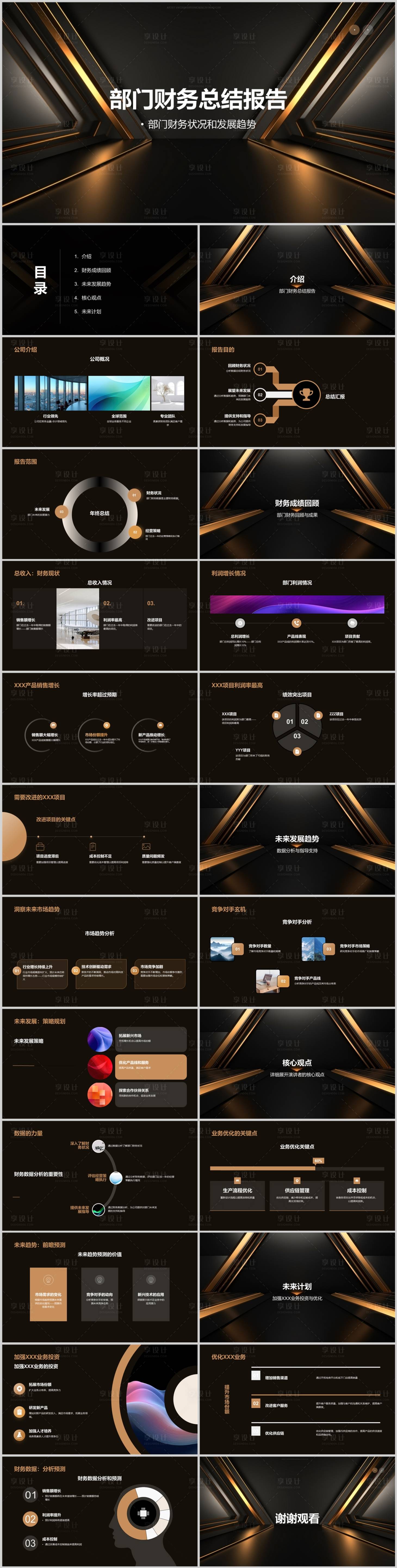 源文件下载【部门财务总结报告PPT】编号：60730022460733547