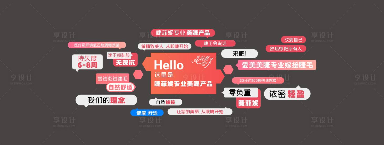 源文件下载【享设计】搜索编号：22600022759661081【文字墙背景板】