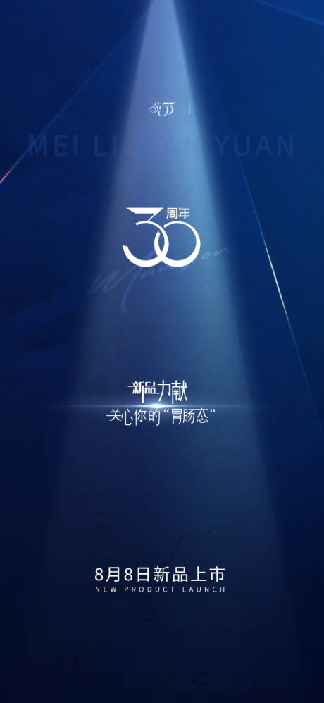 源文件下载【周年庆新品上市海报】编号：71030022832993983