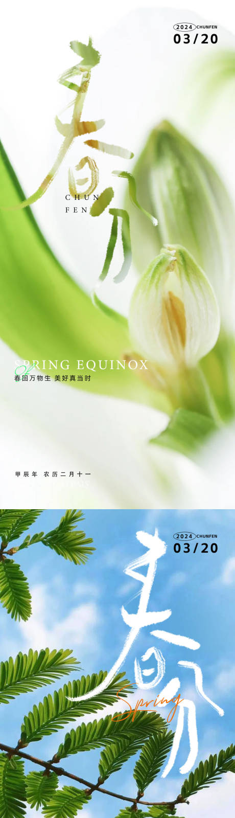 源文件下载【享设计】搜索编号：69700022476586716【春分系列海报】