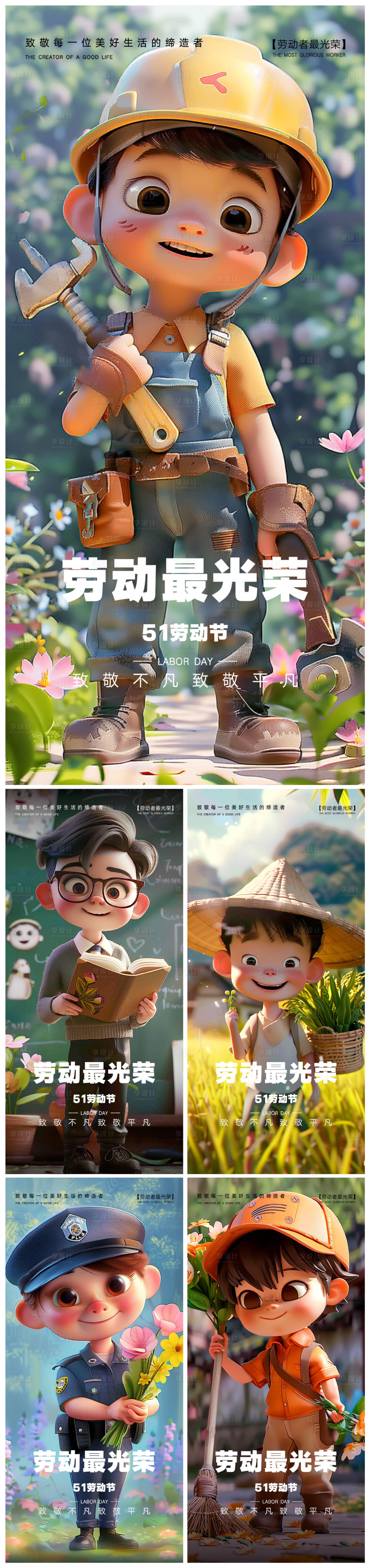 源文件下載【享設(shè)計】搜索編號：39820022712772840【五一勞動節(jié)海報】