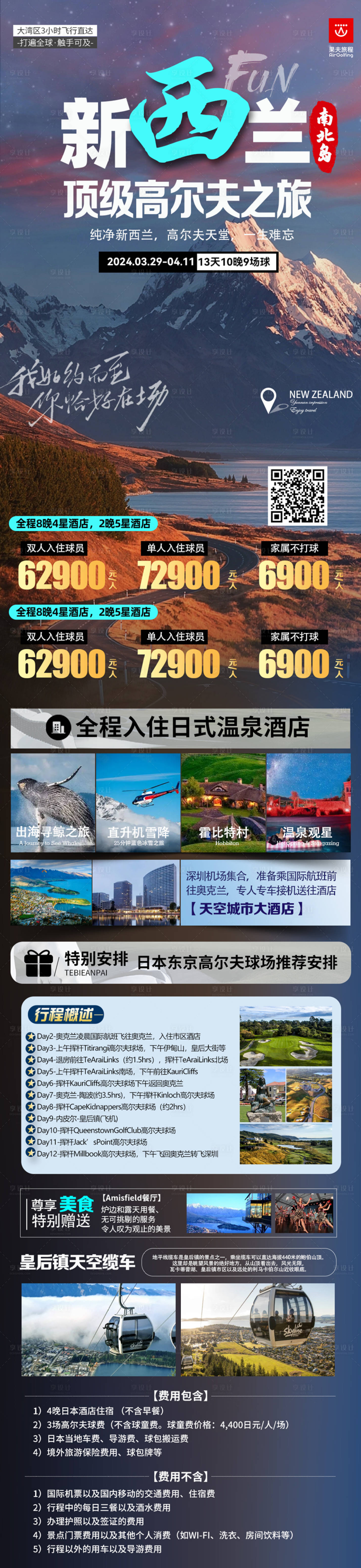 源文件下载【新西兰旅游海报】编号：83140022291238109