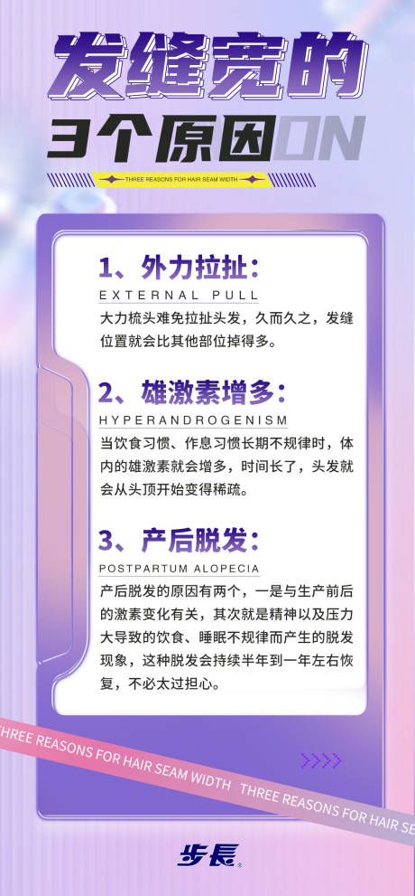 源文件下载【脱发海报】编号：82860022392289561