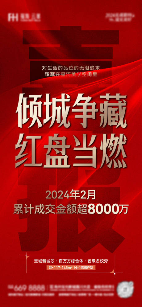 源文件下载【地产热销海报】编号：42820022509043849