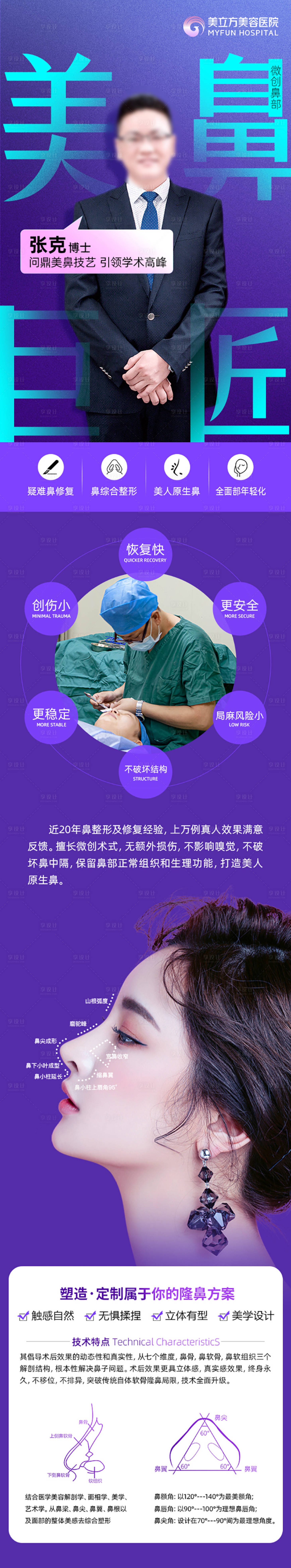 源文件下載【享設計】搜索編號：14500019712762301【醫美專家個人詳情頁】