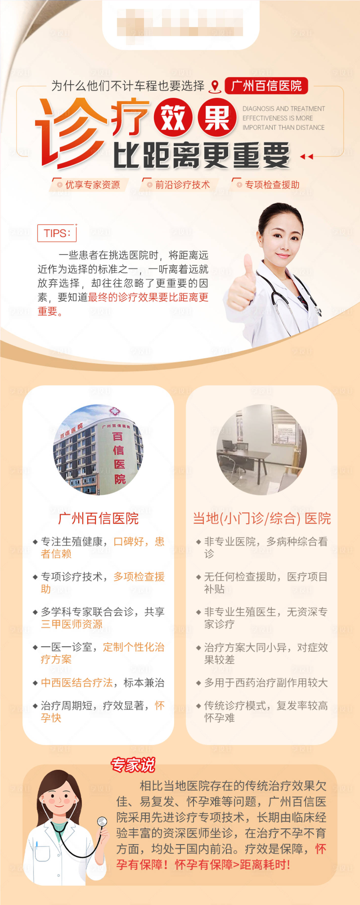 源文件下载【享设计】搜索编号：53750022455698900【医疗医院推广长图】