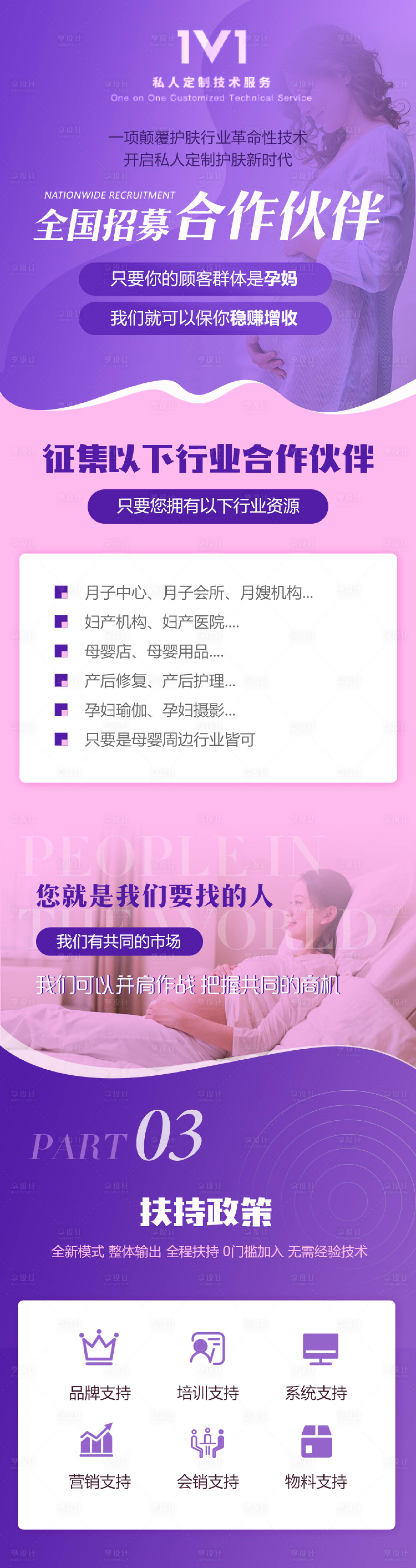 源文件下载【享设计】搜索编号：94890022631019898【月子服务海报】