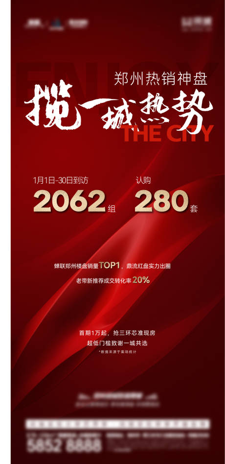 源文件下载【地产热销数据海报】编号：28380022581313076