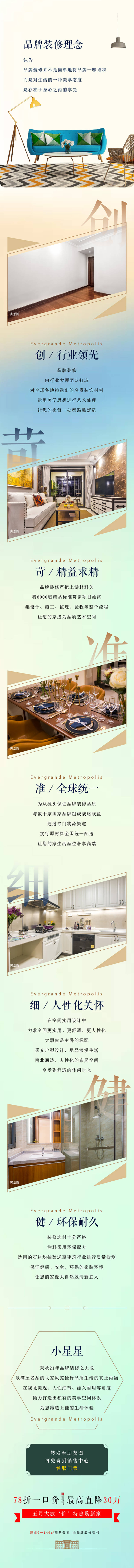 源文件下載【享設計】搜索編號：57010022857803185【地產品質裝修價值點賣點長圖海報】