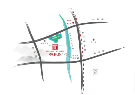 源文件下载【地产区位图设计】编号：83300022851315600