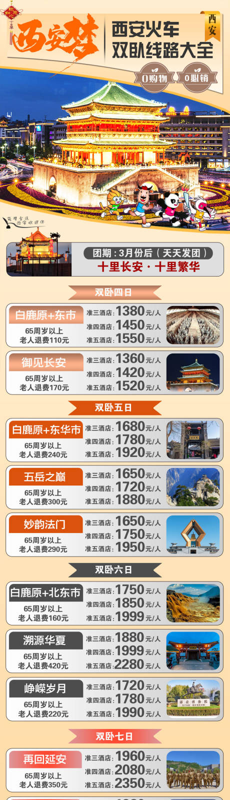 源文件下载【西安旅游长图】编号：42500022841639711