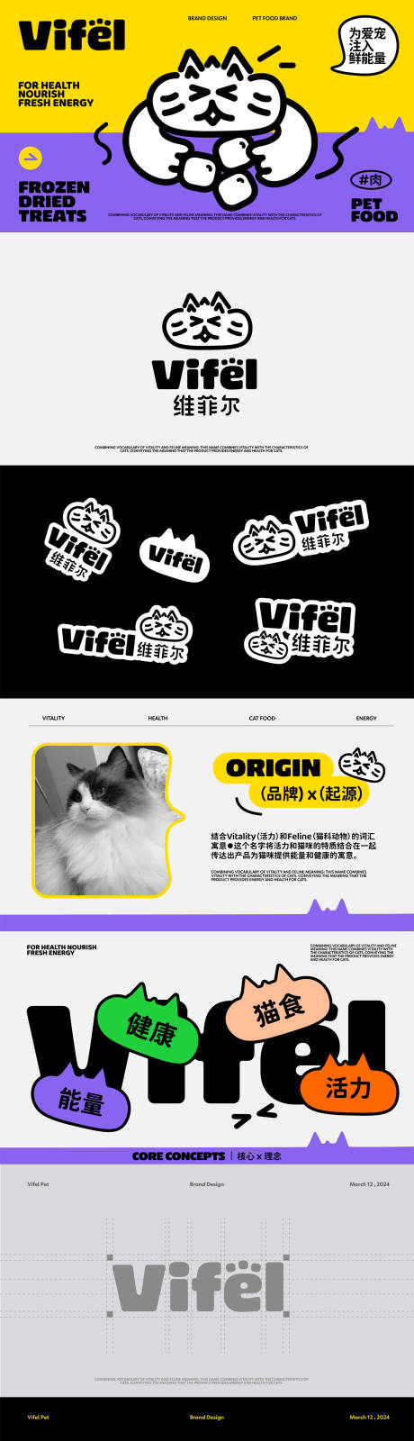 编号：55560022590914967【享设计】源文件下载-宠物猫粮品牌形象VI设计