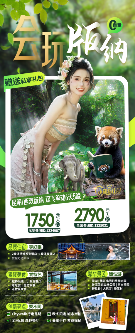 源文件下载【会玩版纳昆版休闲度假游】编号：95210022369184685