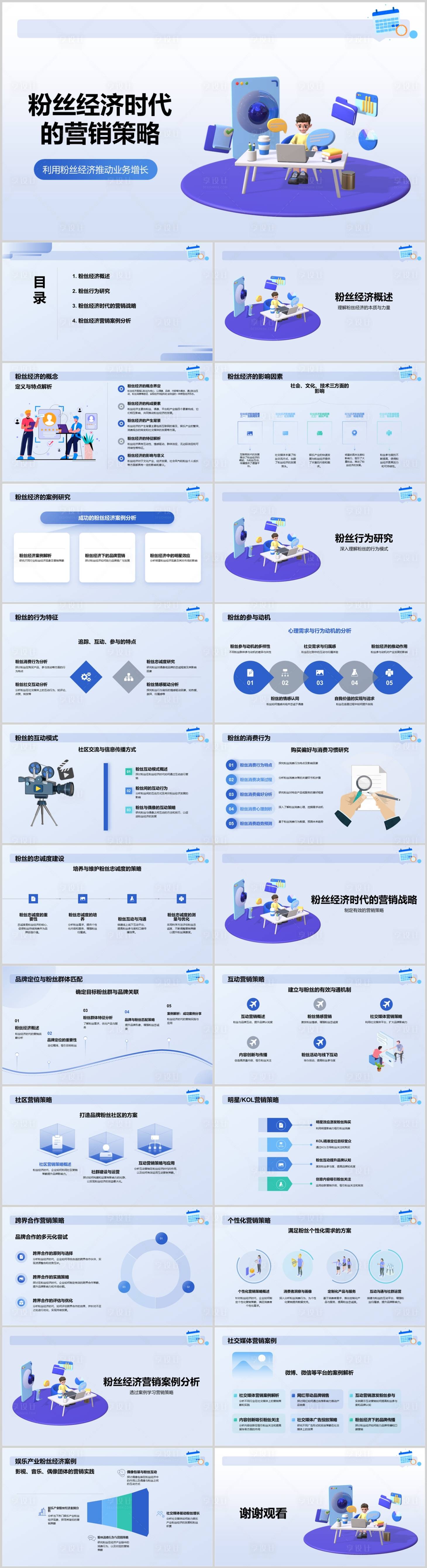 源文件下载【享设计】搜索编号：65440022585263233【粉丝经济时代的营销策略PPT】