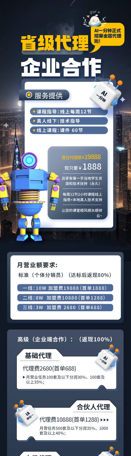 源文件下载【AI企业合作长图海报】编号：29810022832332797