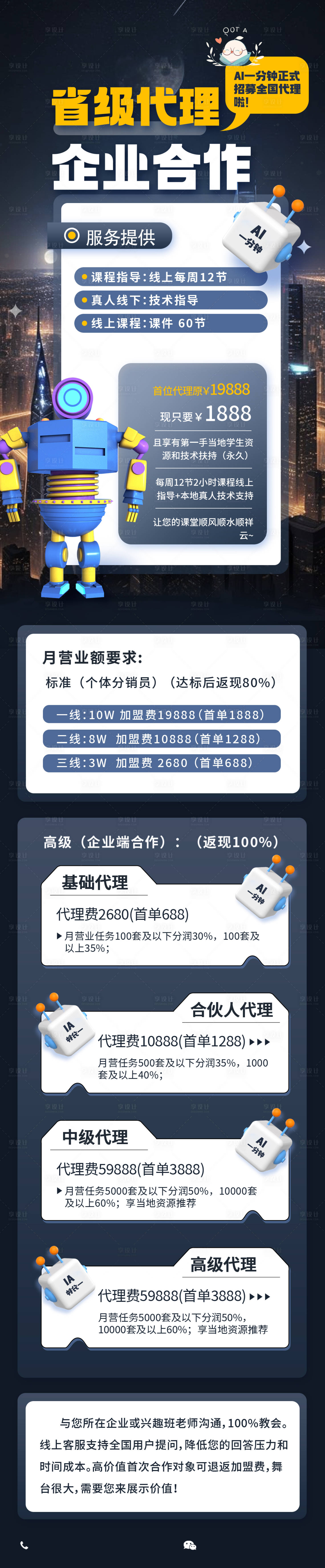 源文件下载【AI企业合作长图海报】编号：29810022832332797