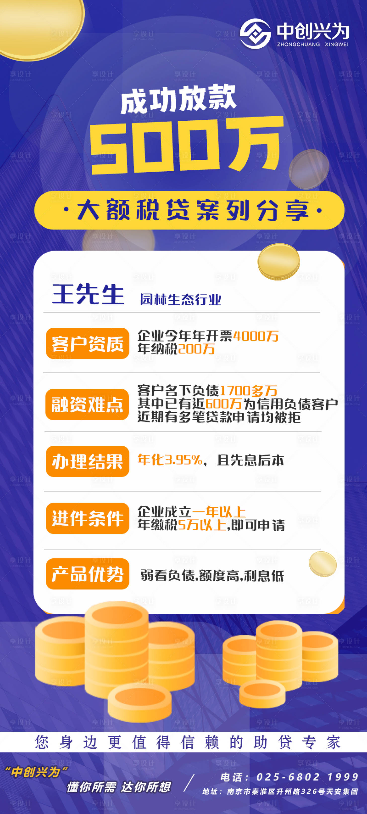 源文件下载【金融产品案例海报】编号：51660022813832158