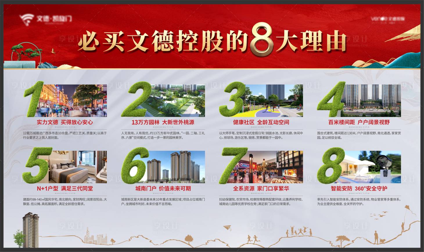 源文件下載【享設計】搜索編號：51150023380691283【數(shù)字八大理由背景板】