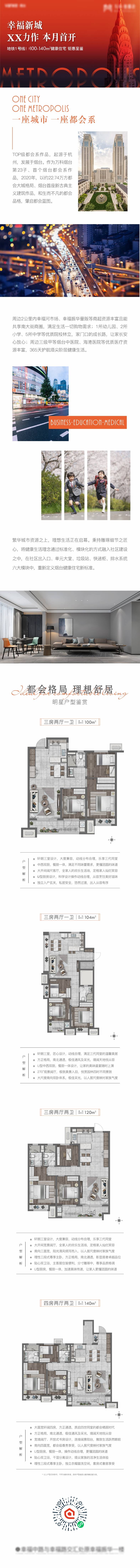 源文件下载【享设计】搜索编号：92890022956986085【地产推介价值点户型长图专题设计】