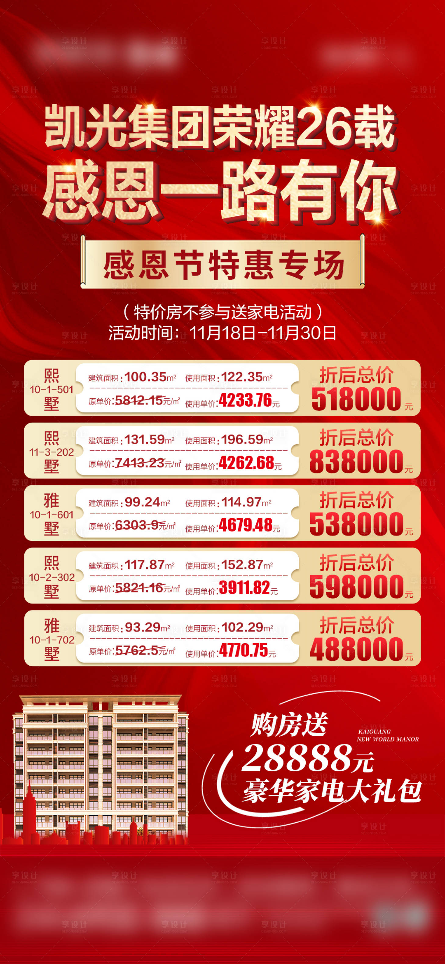 源文件下載【五一勞動節(jié)特惠房紅金海報】編號：94070023171256260