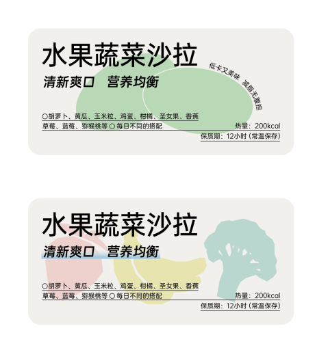 源文件下载【水果蔬菜沙拉贴纸】编号：10990023042866284
