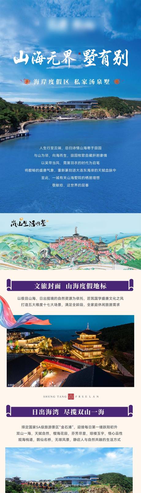 源文件下载【盛唐文旅地产夏季旅游指南打卡长图文】编号：17890023528546333