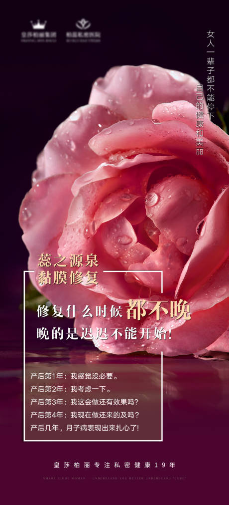 源文件下载【私密养护海报】编号：55890023613404600