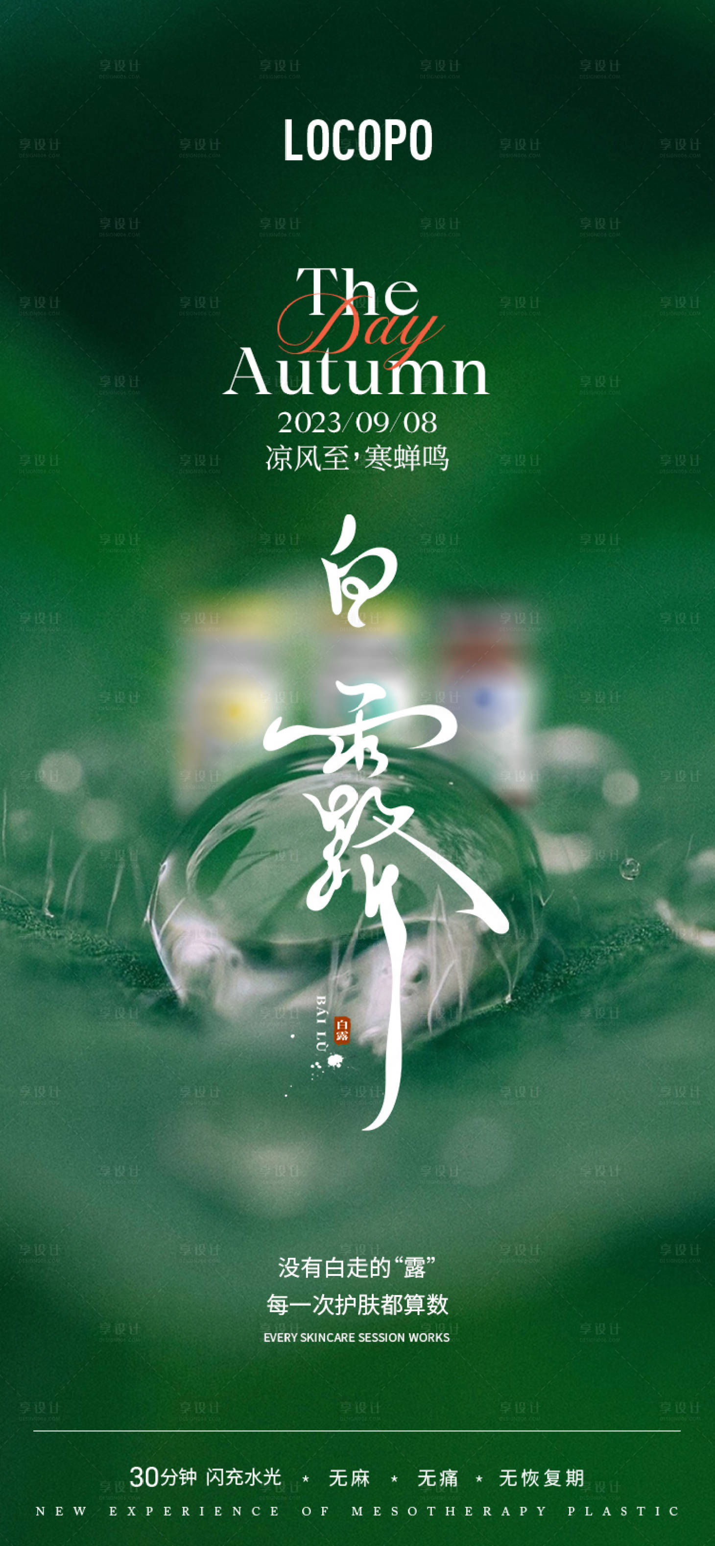 源文件下载【白露节点海报】编号：88310023005506059
