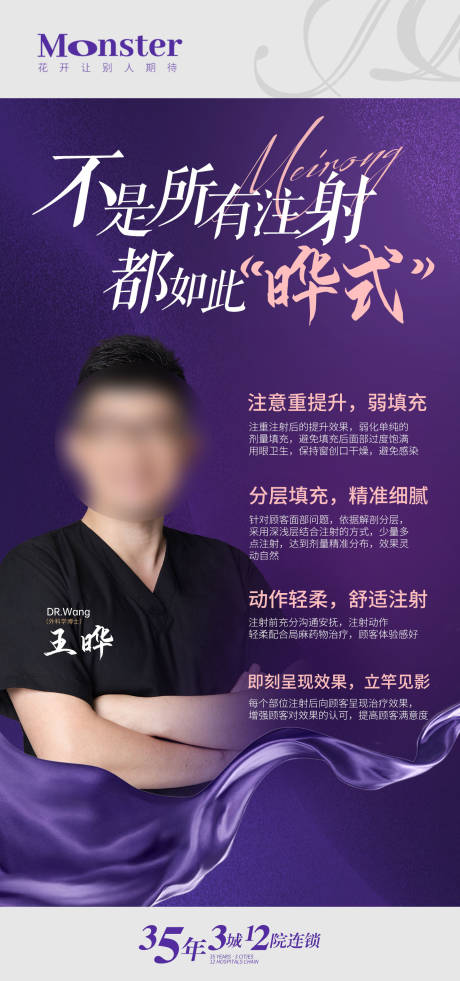 源文件下载【享设计】搜索编号：71020023278464238【医美专家介绍海报】