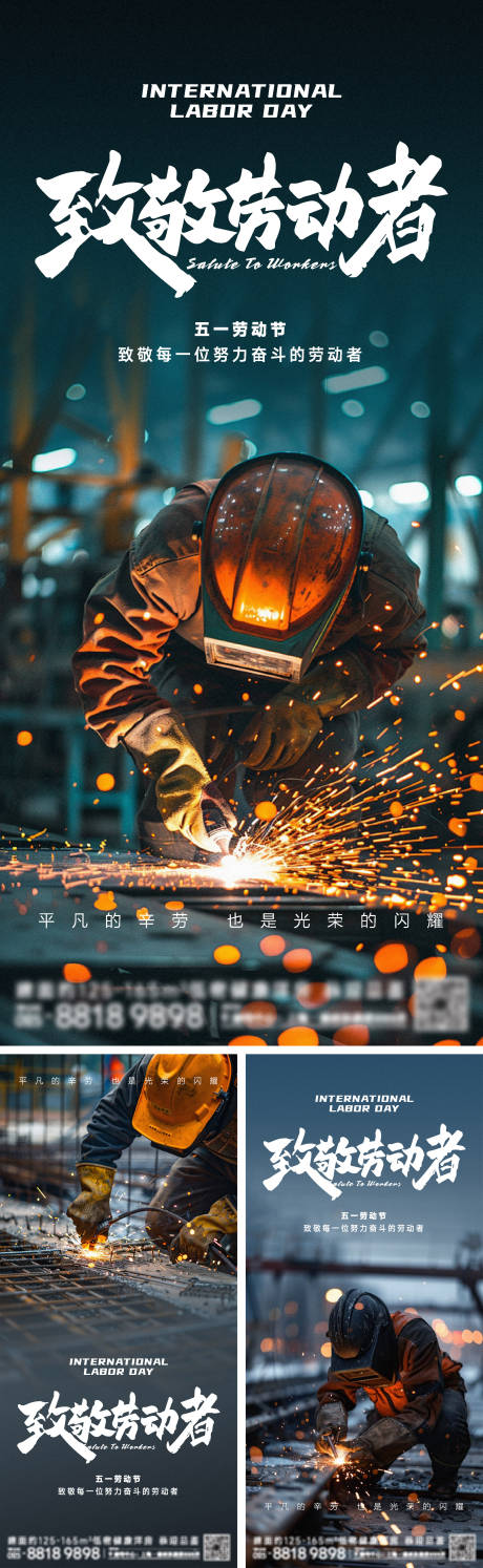 源文件下载【五一劳动节海报】编号：90290023589926832
